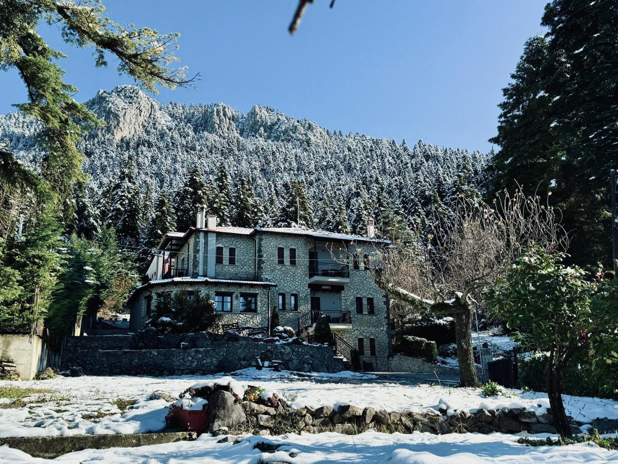 Hotel Katafigio Eláti Buitenkant foto